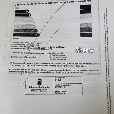Apartment Vivienda Vacacional Cherry Costa Teguise